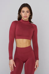 W445 Seamless Curve Longsleeve crop