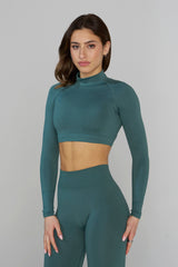 W445 Seamless Curve Longsleeve crop