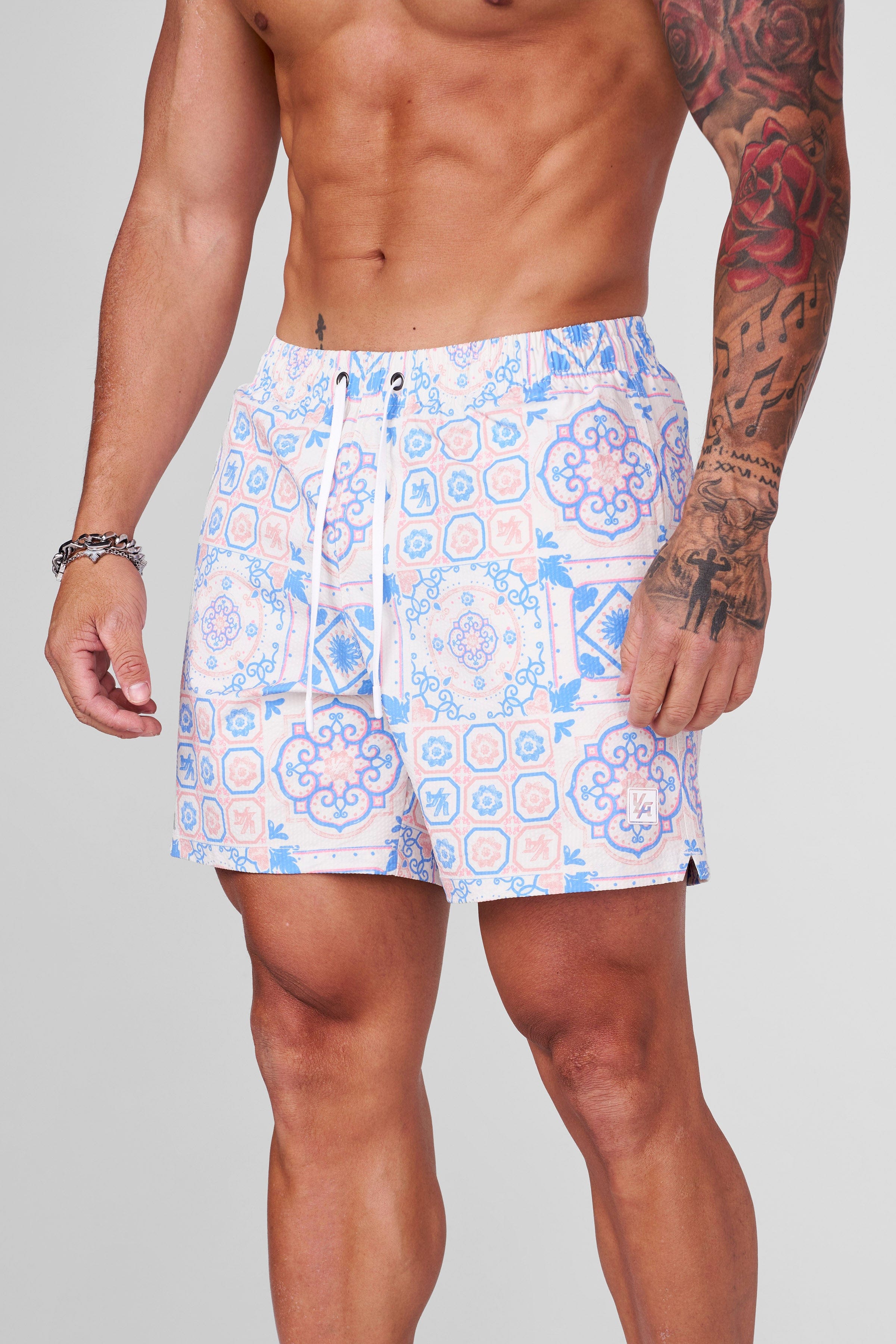 1003 - Mosaic Swim Shorts