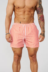 1056 - Striped Swim Shorts