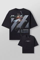 4186 - AOT©  x YLA Cropped Tees