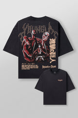 4186 - AOT©  x YLA Cropped Tees