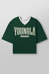 4187 - Varsity Football Cropped Jersey