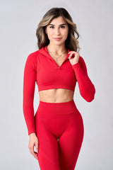 W543 Core Hourglass quarter zip