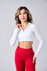 W543 Core Hourglass quarter zip