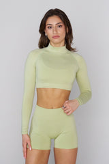 W445 Seamless Curve Longsleeve crop