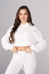W545 Ava Crop Hoodie