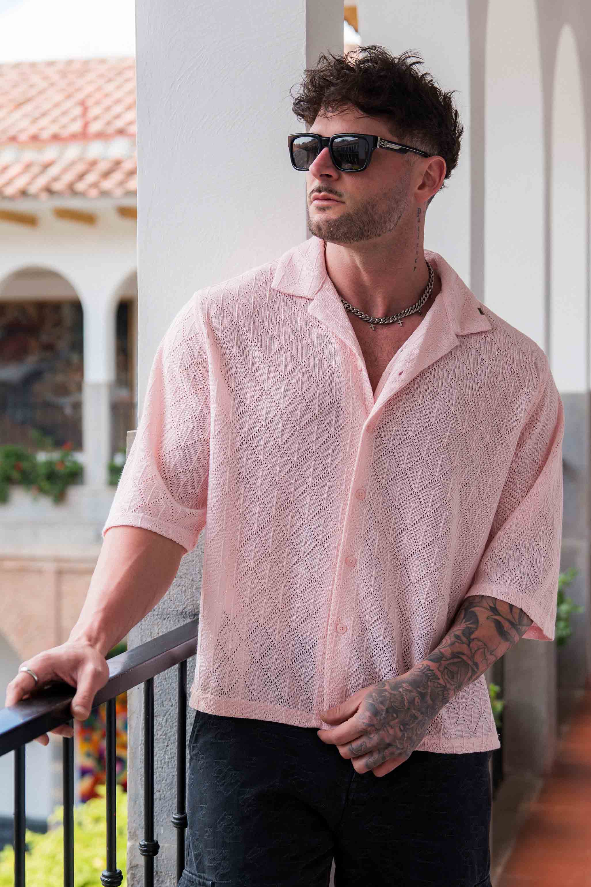 4141 - Swaggy Crochet Button-Ups