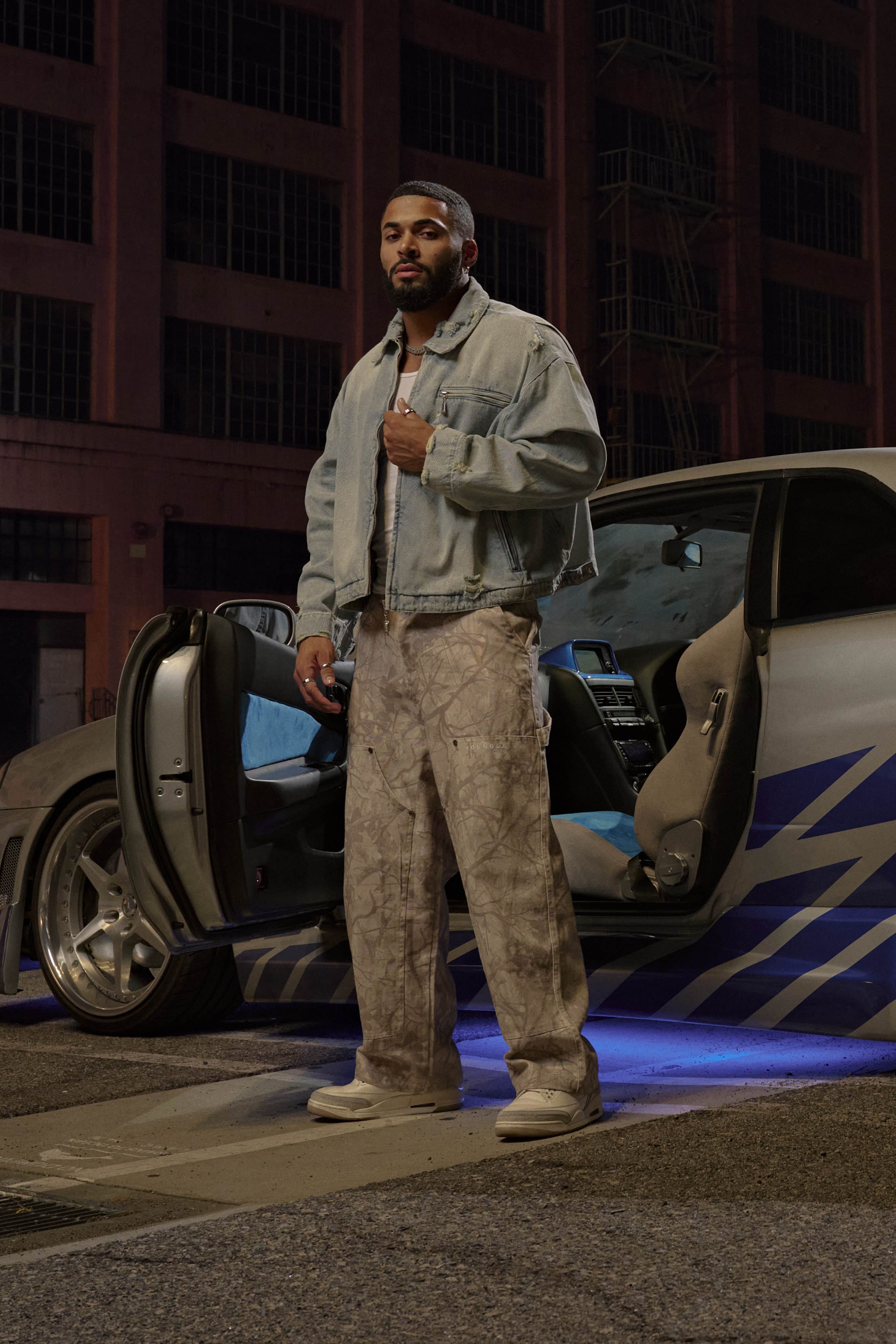 2059 - Carpenter Tree Camo Jeans