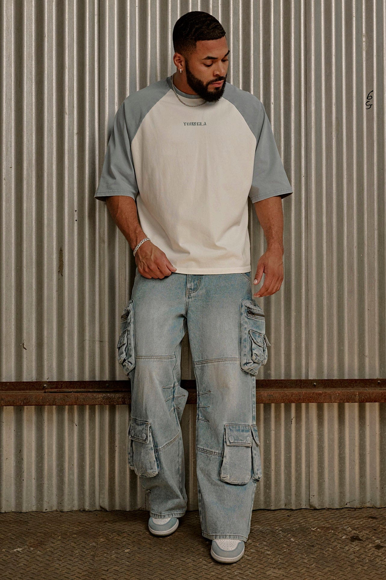 6044 - Stacked Jeans