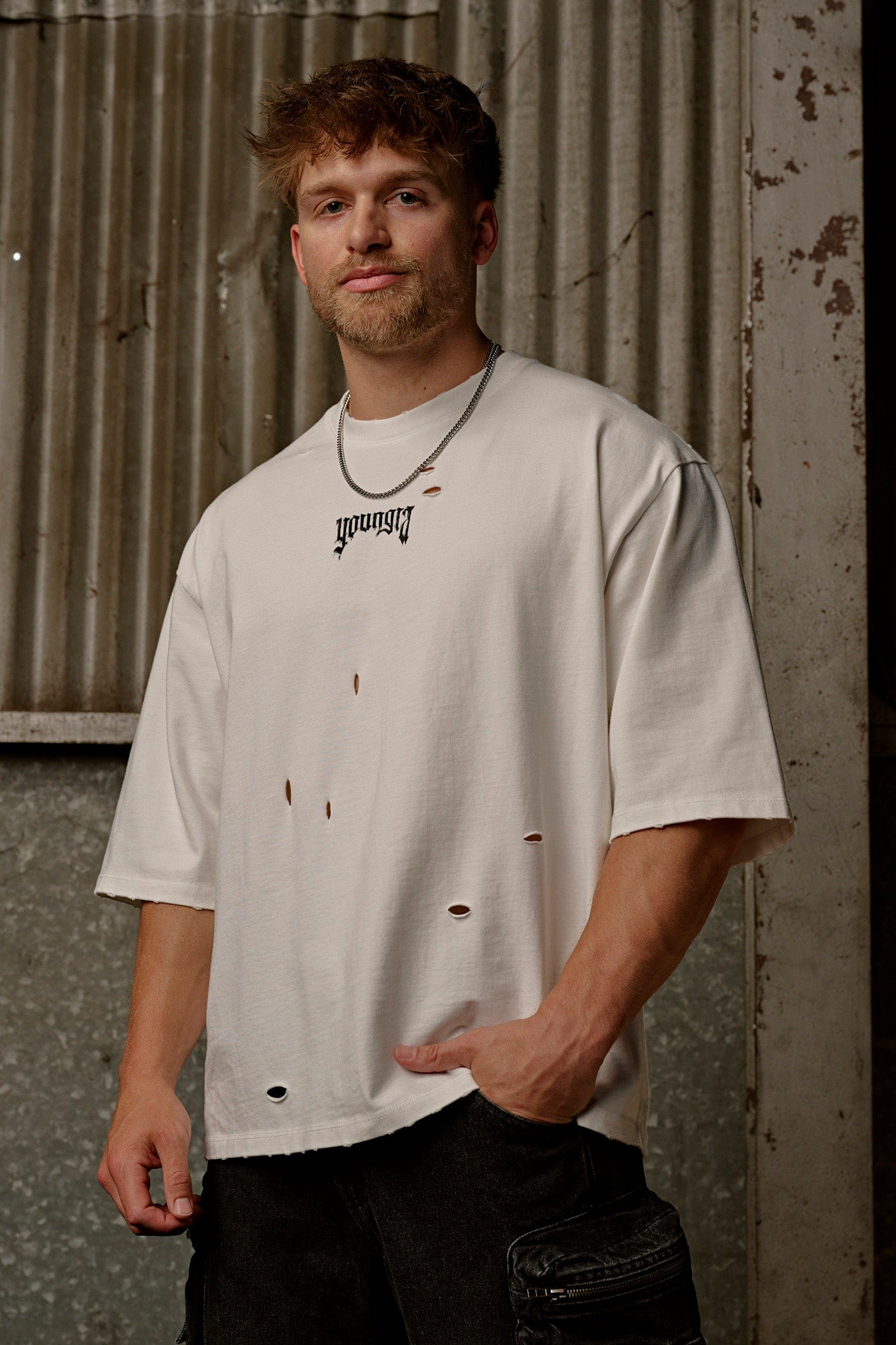 4144 - Distressed Tees