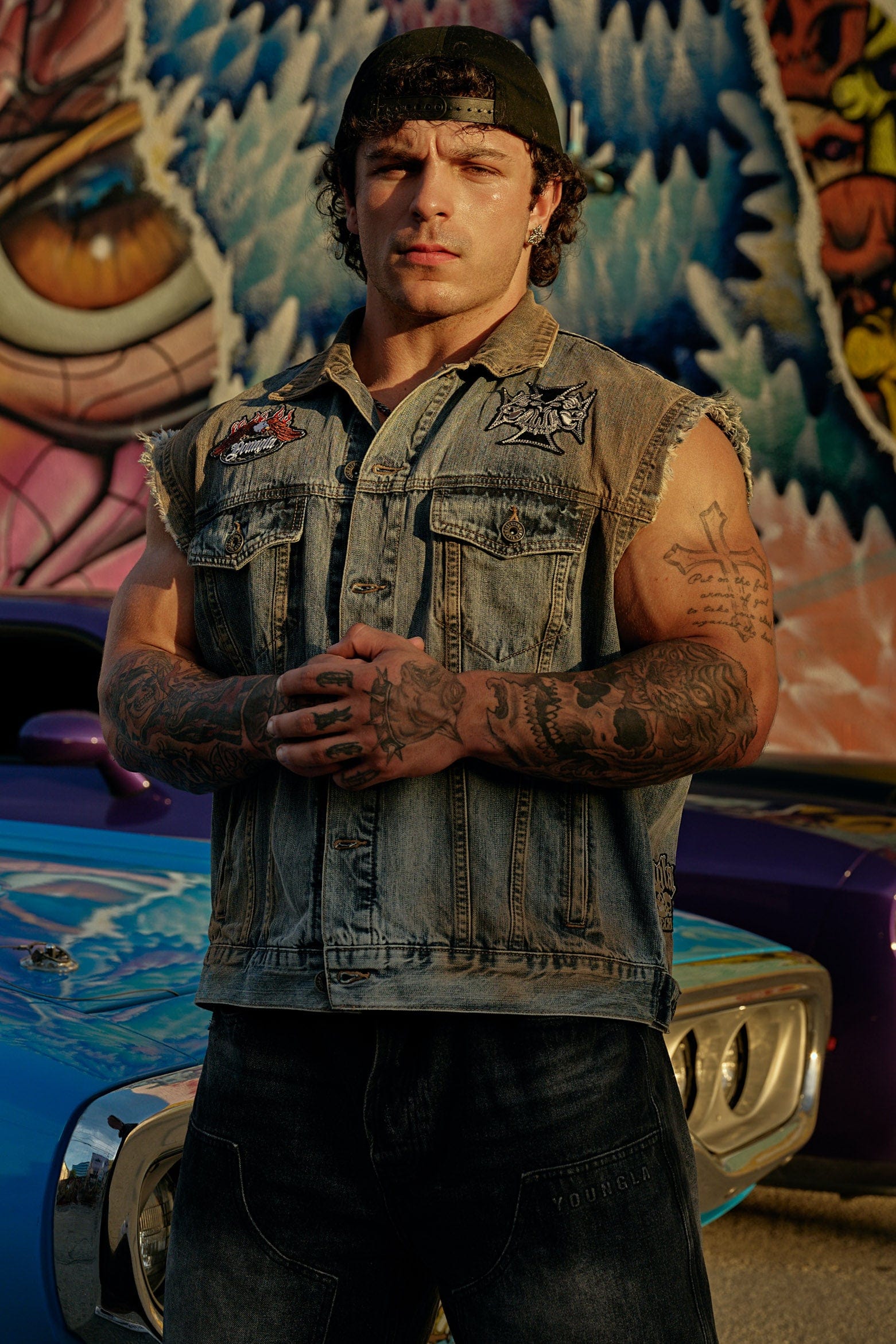 5192 - Cars & Curls - Denim Vest - October 28th