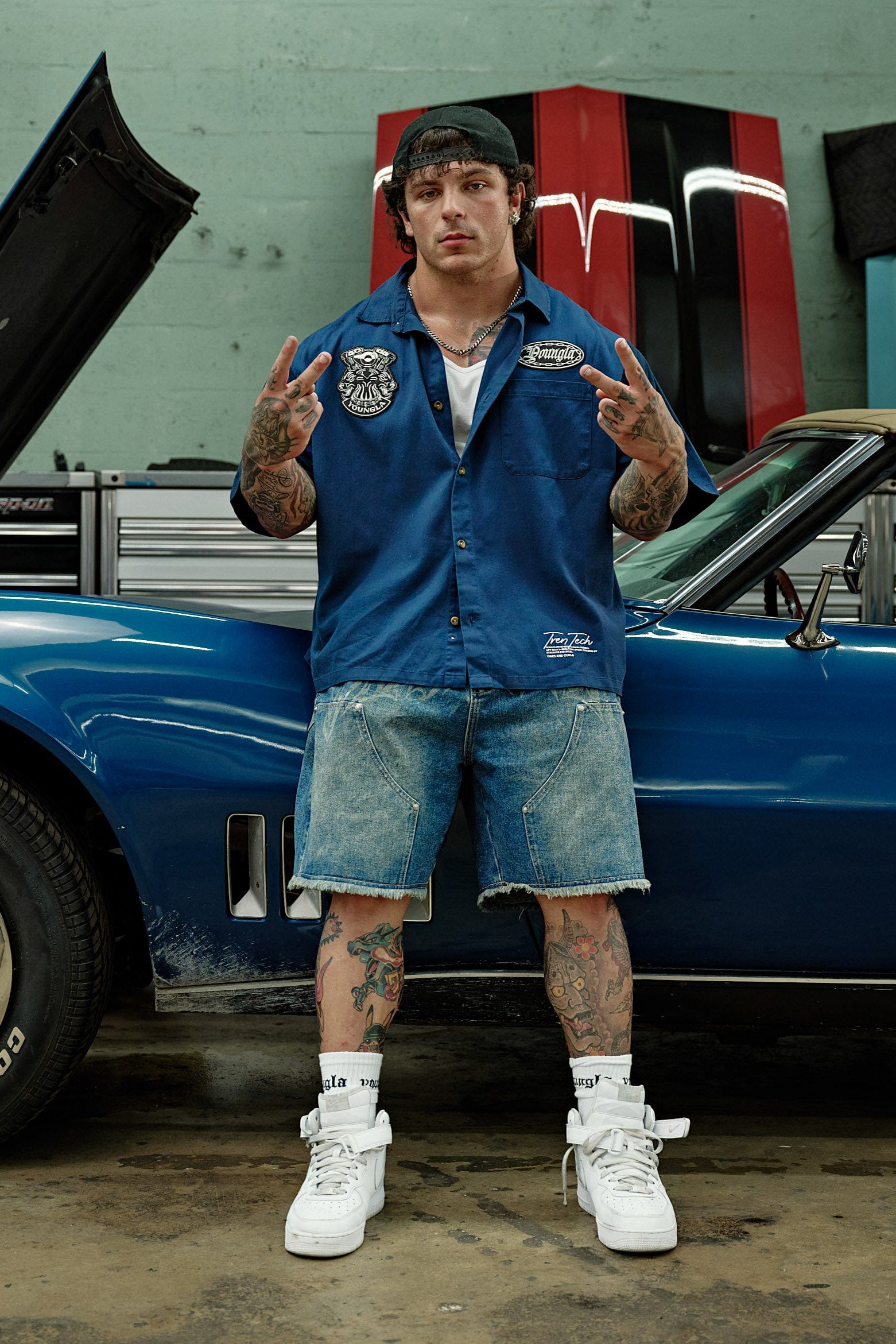 4179 - Cars & Curls - Mechanic Shirts - October 28th