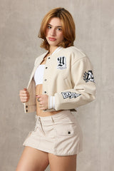 W526 Ivy League Cropped Jacket