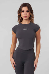 W439 - Compression Cap Sleeve Tee