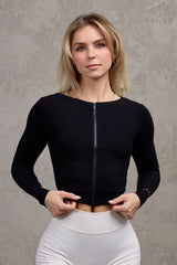 W418 Dual Zip Long sleeve